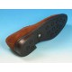 Scarpa derby stringata da uomo in camoscio marrone - Misure disponibili: 39, 40, 41, 42, 43, 50, 52, 54