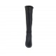 Botas para mujer con tachuelas y cremallera en piel negra tacon 7 - Tallas disponibles:  32, 42