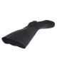 Botas para mujer con tachuelas y cremallera en piel negra tacon 7 - Tallas disponibles:  32, 42