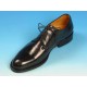 Chaussure derby à lacets pour hommes en cuir lisse noir - Pointures disponibles:  53, 54