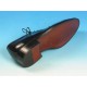 Scarpa derby elegante stringata da uomo in pelle liscia nera - Misure disponibili: 53, 54