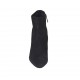 Woman's ankle boot with zipper in black suede heel 10 - Available sizes:  31