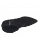 Woman's ankle boot with zipper in black suede heel 10 - Available sizes:  31