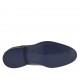 Chaussure derby à lacets pour hommes en cuir doux noir - Pointures disponibles:  36, 38, 47, 48, 49, 50