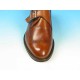 Chaussure pour hommes avec boucle et bout golf en cuir brun - Pointures disponibles:  37, 38, 39, 40, 41, 42, 44, 48, 49, 52, 53, 54