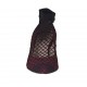 Decolté da donna in camoscio bordeaux con rete tacco 7 - Misure disponibili: 33, 34