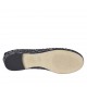 Zapato bailarina para mujer con punta redonda en gamuza gris oscuro con red tacon 1 - Tallas disponibles:  32, 33, 34, 43, 44, 45