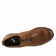 Chaussure derby elégant à lacets pour hommes en cuir marron à bout droit et arrondi - Pointures disponibles:  38, 47, 50