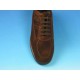 Zapato deportivo con cordones para hombre en gamuza marron - Tallas disponibles:  36, 39, 40