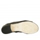 Woman's highfronted sandal with zipper in black leather heel 2 - Available sizes:  33