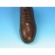 Men's laced shoe in brown leather - Available sizes:  36