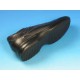 Men's laced shoe in black leather - Available sizes:  36
