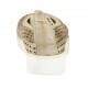 Ballerina da donna in pelle forata taupe zeppa 3 - Misure disponibili: 32