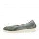Ballerina da donna in pelle forata avio zeppa 3 - Misure disponibili: 32