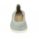 Escarpin pour femmes en cuir bleu gris talon compensé 4 - Pointures disponibles:  42, 43, 44