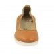 Escarpin pour femmes en cuir brun talon compensé 4 - Pointures disponibles:  42