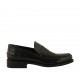 Mocasin elegante y clásico para hombre en piel negra - Tallas disponibles:  36, 37, 38, 46, 48