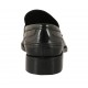Mocasin elegante y clásico para hombre en piel negra - Tallas disponibles:  36, 37, 38, 46, 48