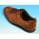 Chaussure sportif à lacets pour hommes en daim brun - Pointures disponibles:  40, 45