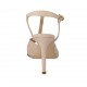 Sandalo da donna con cinturino in vernice nude tacco 8 - Misure disponibili: 42