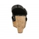 Sandalo da donna in pelle forata nera con plateau e zeppa 9 - Misure disponibili: 34, 42, 43, 44