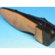 Scarpa derby stringata da uomo con puntale in pelle nera - Misure disponibili: 51, 52, 53