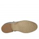 Stivaletto da donna con cerniere in pelle forata avio tacco 2 - Misure disponibili: 33, 43