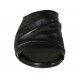 Mule pour femmes en cuir noir talon 2 - Pointures disponibles:  33