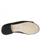 Sabo para mujer en piel de color negro tacon 2 - Tallas disponibles:  33