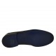 Mocassin élégante classique pour hommes en cuir noir - Pointures disponibles:  36, 37, 38, 46, 47, 48, 49, 50
