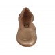 Bailarina para mujer en piel laminada bronce tacon 1 - Tallas disponibles:  32, 33