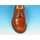Herrenschnürschuh mit Broguemuster aus hellbraunem Leder - Verfügbare Größen:  39, 41, 42, 44, 45