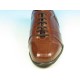 Herrenschuh mit Schnürsenkeln aus braunem Leder - Verfügbare Größen:  45, 53