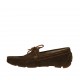 Mocassino da uomo con lacci in camoscio taupe - Misure disponibili: 37, 48, 51, 52