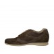 Scarpa da uomo stringata sportiva in camoscio taupe e pelle e tessuto grigio - Misure disponibili: 47, 50, 51, 52