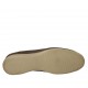 Scarpa da uomo stringata sportiva in camoscio taupe e pelle e tessuto grigio - Misure disponibili: 47, 50, 51, 52