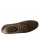 Scarpa da uomo stringata sportiva in camoscio taupe e pelle e tessuto grigio - Misure disponibili: 47, 50, 51, 52