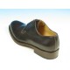 Scarpa derby stringata da uomo in pelle colore marrone scuro - Misure disponibili: 40, 41