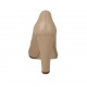 Scarpa da donna aperta in punta con plateau in pelle nude tacco 11 - Misure disponibili: 33, 43
