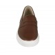 Mocassin sportif pour hommes en cuir perforé marron - Pointures disponibles:  51