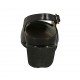 Chanel pour femmes avec semelle interieur amovible en cuir noir talon compensé 4 - Pointures disponibles:  33, 34, 42, 43, 44