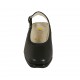 Chanel pour femmes avec semelle interieur amovible en cuir noir talon compensé 4 - Pointures disponibles:  33, 34, 42, 43, 44