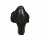 Escarpin pour femmes en tissu et cuir noir talon 5 - Pointures disponibles:  32