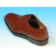 Chaussure derby à lacets pour hommes avec decorations Brogue en cuir marron - Pointures disponibles:  40, 43, 52