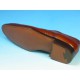 Chaussure derby à lacets pour hommes avec decorations Brogue en cuir marron - Pointures disponibles:  40, 43, 52