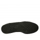 Scarpa stringata sportiva da uomo in pelle e pelle forata nera - Misure disponibili: 47