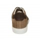 Zapato con cordones para hombre en gamuza marron y avellana - Tallas disponibles:  46
