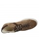 Scarpa stringata da uomo in camoscio marrone e nocciola - Misure disponibili: 46