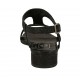 Sandalia brillante negra para mujer tacon 2 - Tallas disponibles:  32