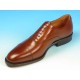 Zapato oxford con cordones y puntera para hombre en piel marron - Tallas disponibles:  41, 44, 52